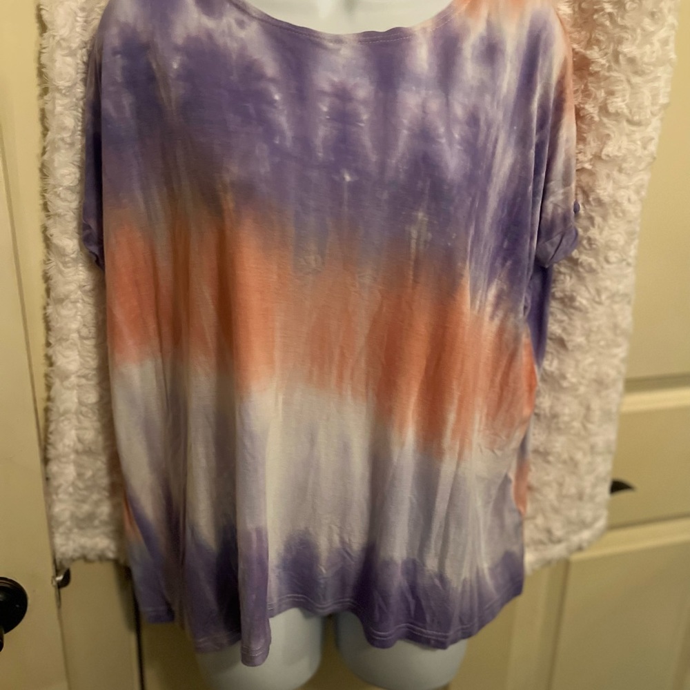 Piko Tie dye top